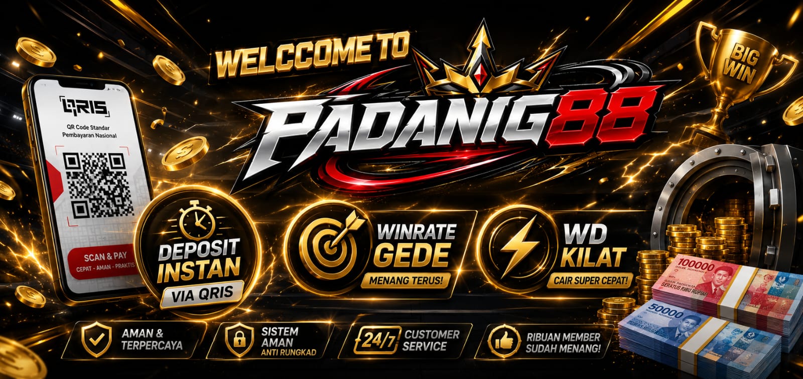 SELAMAT DATANG DI PADANG88 - Deposit Qris Paling Cepat 2026